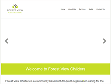 Tablet Screenshot of forestviewchilders.com
